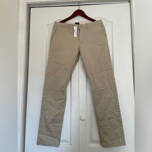Men’s J. Crew 484 Slim Stretch Chino Pants